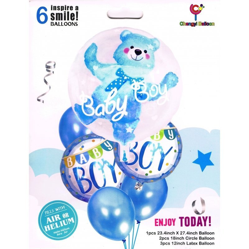 Balony-urodzinowe-zestaw-dla-chłopca-6szt-niebieski-1