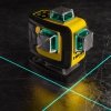 Nivel System CL4D-B Niebieski multi-laser krzyżowy (4 x 360°), Bluetooth + LP36