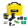 Nivel System CL4D-G Zielony multi-laser krzyżowy (4 x 360°), Bluetooth + Statyw SJJM1EX + Czujnik RD800 + Łata LS-24