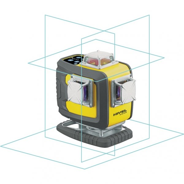 Nivel System CL4D-B Niebieski multi-laser krzyżowy (4 x 360°), Bluetooth