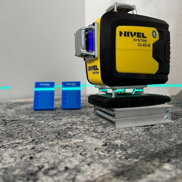 Nivel System CL4D-B Niebieski multi-laser krzyżowy (4 x 360°), Bluetooth