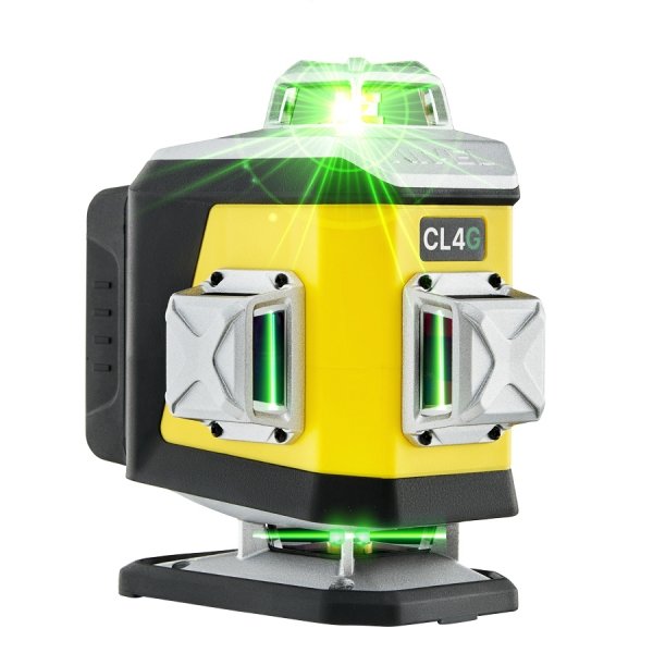 Nivel System CL4G Zielony multi-laser krzyżowy (4 x 360°), Bluetooth + Statyw SJJM1EX + RD800