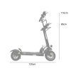 Hulajnoga Elektryczna TOMINI H06C PRO z podnóżkiem
