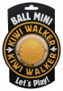 Kiwi Walker Let's Play! BALL Mini piłka pomarańczowa