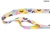 AMIPLAY BeHappy Smycz regulowana 7in1 S 100 – 200 x 1,5 cm DONUT