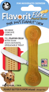 FLAVORIT FLEX Peanut Butter Kość do gryzienia i lizania rozmiar S