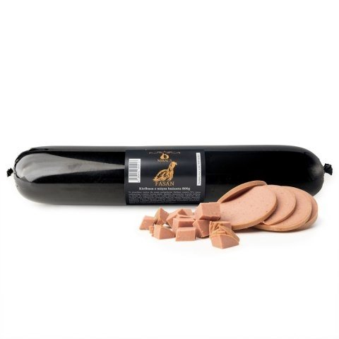 MIRALS Fasan - kiełbasa z mięsa bażanta (800g) przysmak dla psa