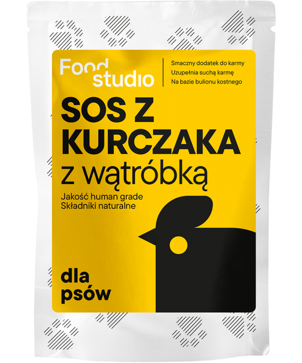 Food Studio Chefs SOS dla psów z KURCZAKA z wątróbką 100ml