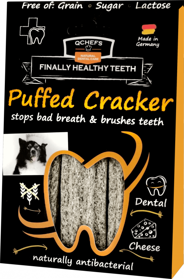 QCHEFS Puffed Cracker do higieny jamy ustnej