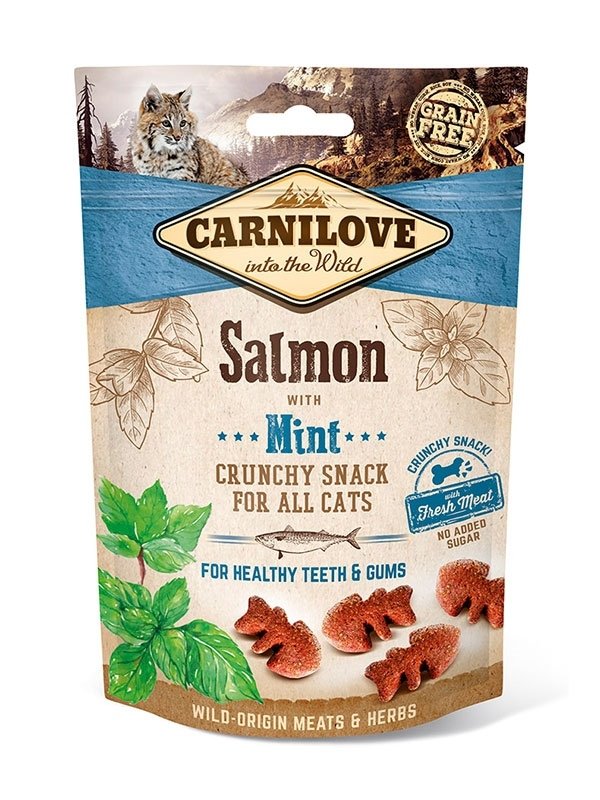 Carnilove KOT Crunch Salmon &amp; Mint 50g