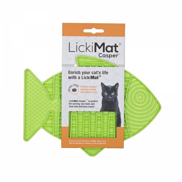 Mata LickiMat® Classic Casper™ zielona