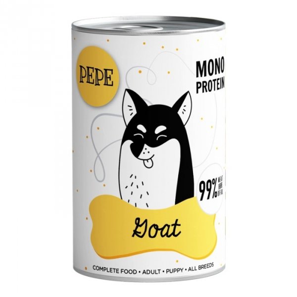 Paka Zwierzaka Karma mokra PEPE GOAT Koza 400g