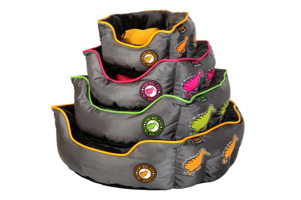 Kiwi Walker OVAL PET BED zielono-szary rozmiar M