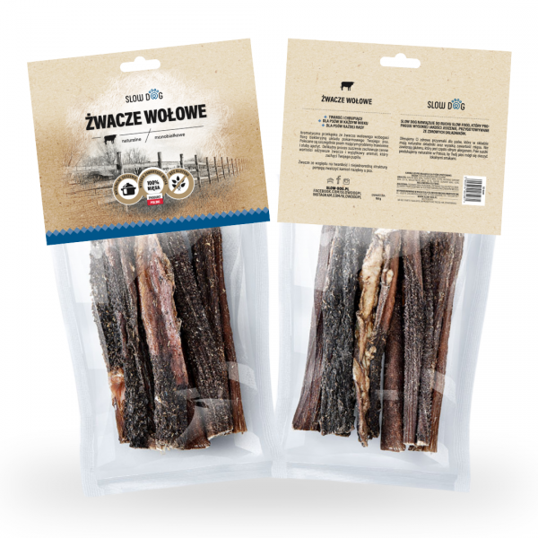 SLOW DOG Żwacze wołowe 150g