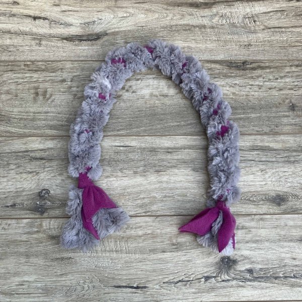 Szarpak Rock &amp; Dog BRAID POLAR &amp; SHAGGY LONG Szary