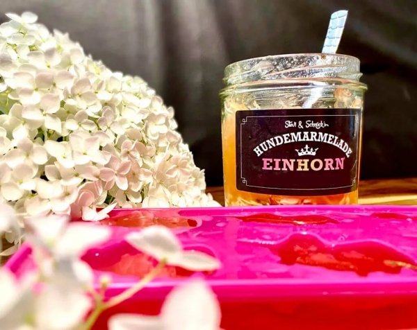 Stevi &amp; Schnück‘s Hundemarmelade Einhorn DŻEM DOBRY JEDNOROŻEC 275g