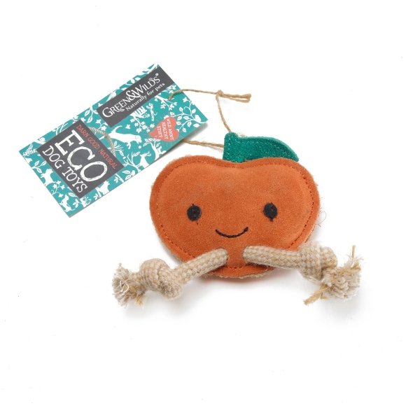 GREEN &amp; WILD'S Sancho the Satsuma (Mandarynka) ekologiczna zabawka dla psa