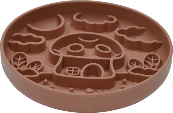 Jack &amp; Vanilla Miska spowalniająca jedzenie MUCHOMOREK