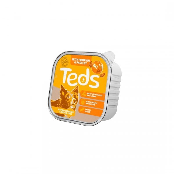 TEDS Insect Pumpkin - karma z owadów, dynią i pietruszką (150g)