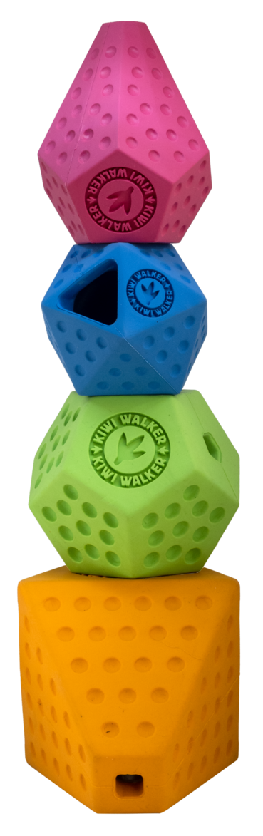 Kiwi Walker Smaczna Bryła ICOSABALL Mini niebieska