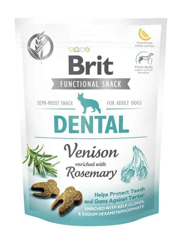 BRIT SNACK DENTAL Dziczyzna Rozmaryn 150g