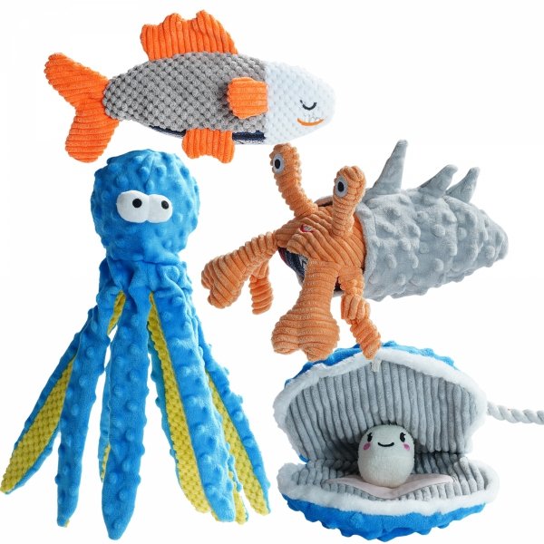 Nocciola Zestaw zabawek dla psa PODWODNA PRZYGODA