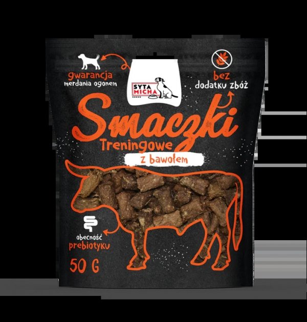 Syta Micha Przysmaki treningowe z bawołem dla psa 50g