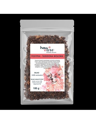 HAULOVE Posypka - śledziona wołowa 100g