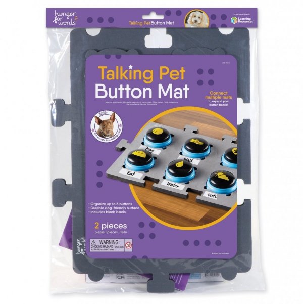 Hunger for Words TALKING PET Button Mat Mata na przyciski