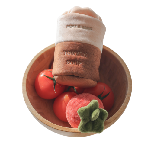 Pups &amp; Bubs TOMATO SOUP Zupa pomidorowa zabawka węchowa 