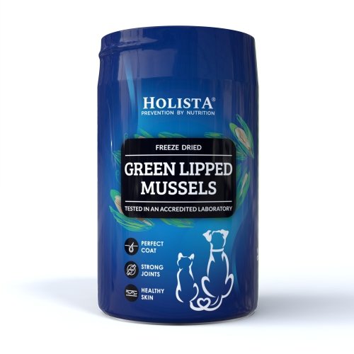 HolistaPets Green Lipped Mussel Małża nowozelandzka 100g
