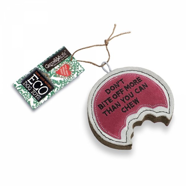 GREEN & WILD'S Don't bite off more than you can Chew zabawka ekologiczna dla psa