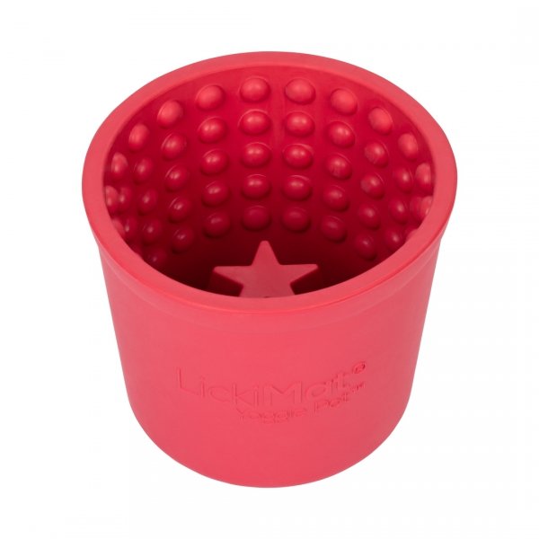 Mata LickiMat® Yoggie Pot różowa