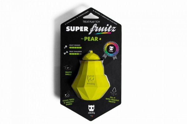GRUSZKA Zee Dog zabawka dla psa Super Fruitz