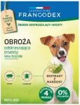 Francodex 179171 Obroża insek. dla małego psa 35cm