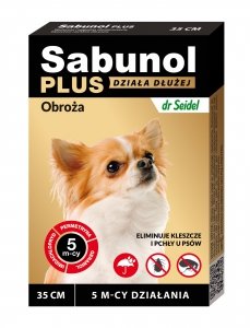 Sabunol 1537 Obroża Plus dla psa 35cm