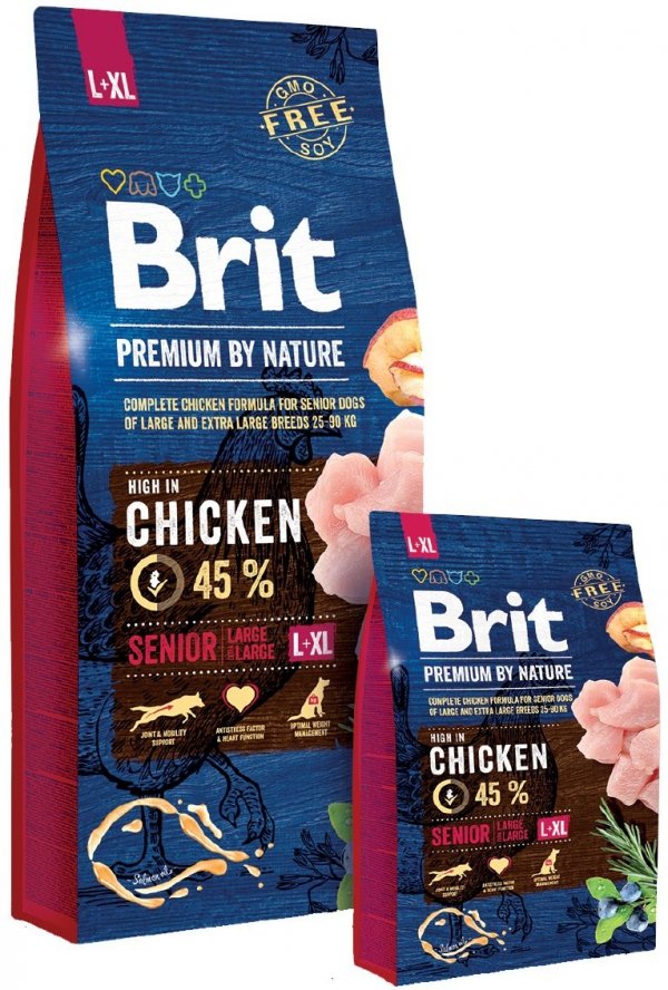 Brit Premium By Nature L+XL Senior 3kg