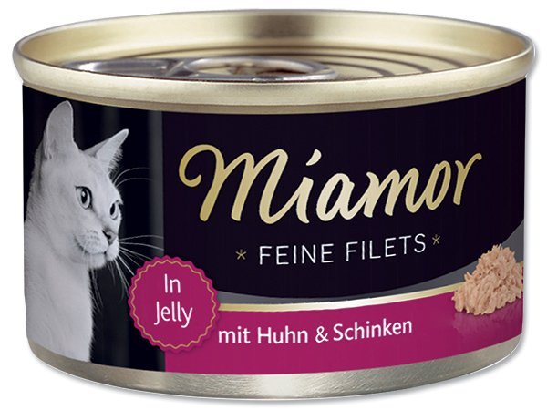 Miamor 74044 Feline Filets Kurczak + Szynka 100gr