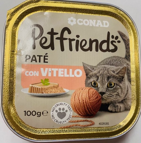 Pet Friends 6273 szalka 100g dla kota cielęcina