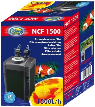 Aqua Nova NCF-1500 Filtr zewnętrzny 1500L/H