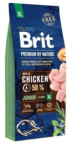 Brit Premium By Nature XL Junior 15kg