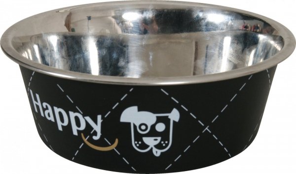 Zolux Miska Happy 0,8L czarna