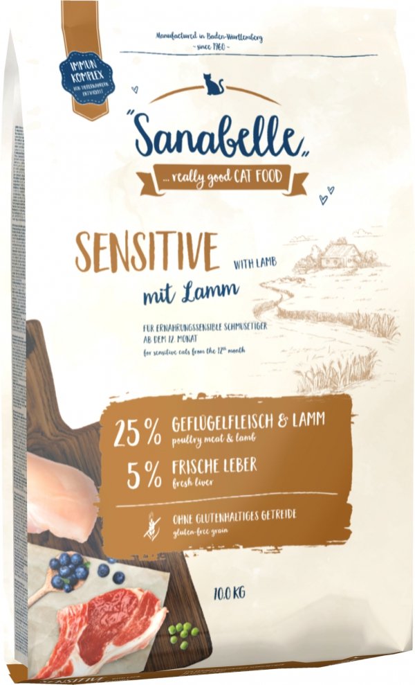 Sanabelle N 45100 Sensitive Jagnięcina 10kg