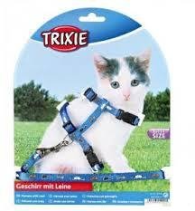 Trixie 4144 Szelki regul.dla małych kotów mix kolo