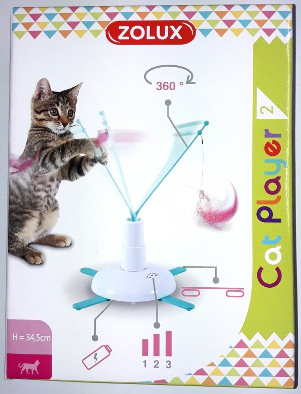 Zolux 580718 Zabawka dla kota Cat Player 2