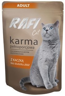 Rafi 2346 saszetka z kaczką 100g dla kota