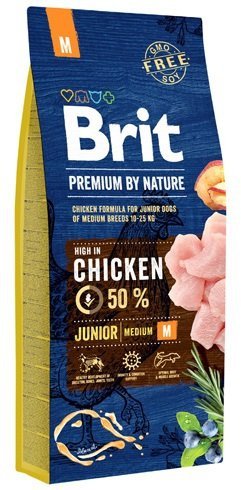 Brit Premium By Nature M Junior 1kg