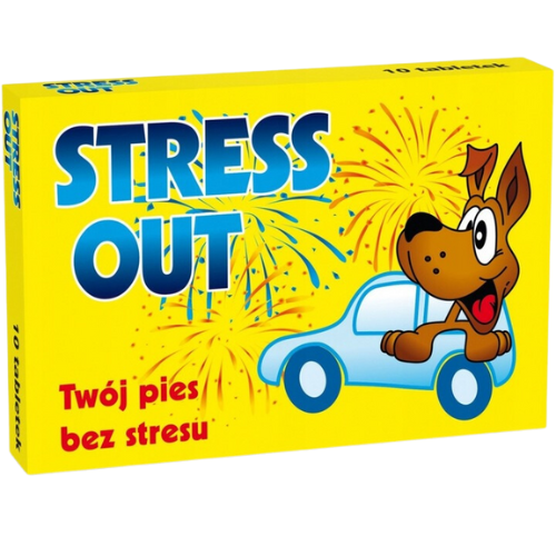 *Stress Out 5087 prep.uspokajający Zółty 10tabl