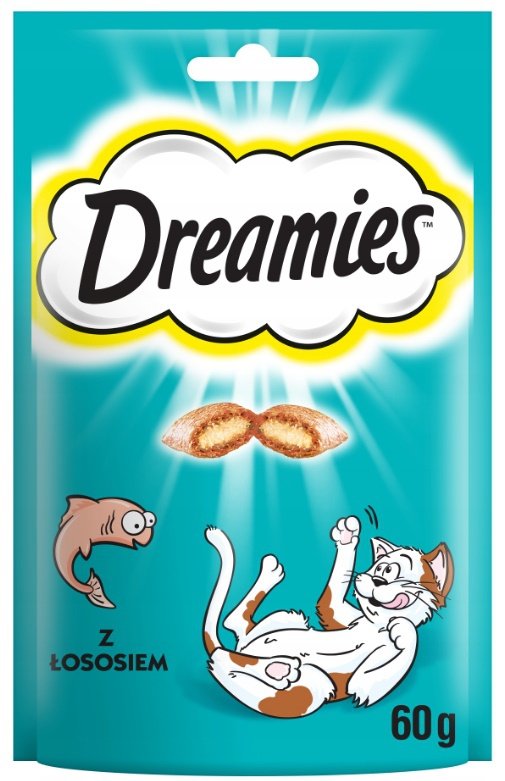 Dreamies 7962 Przysmak dla kota 60gr z łososiem