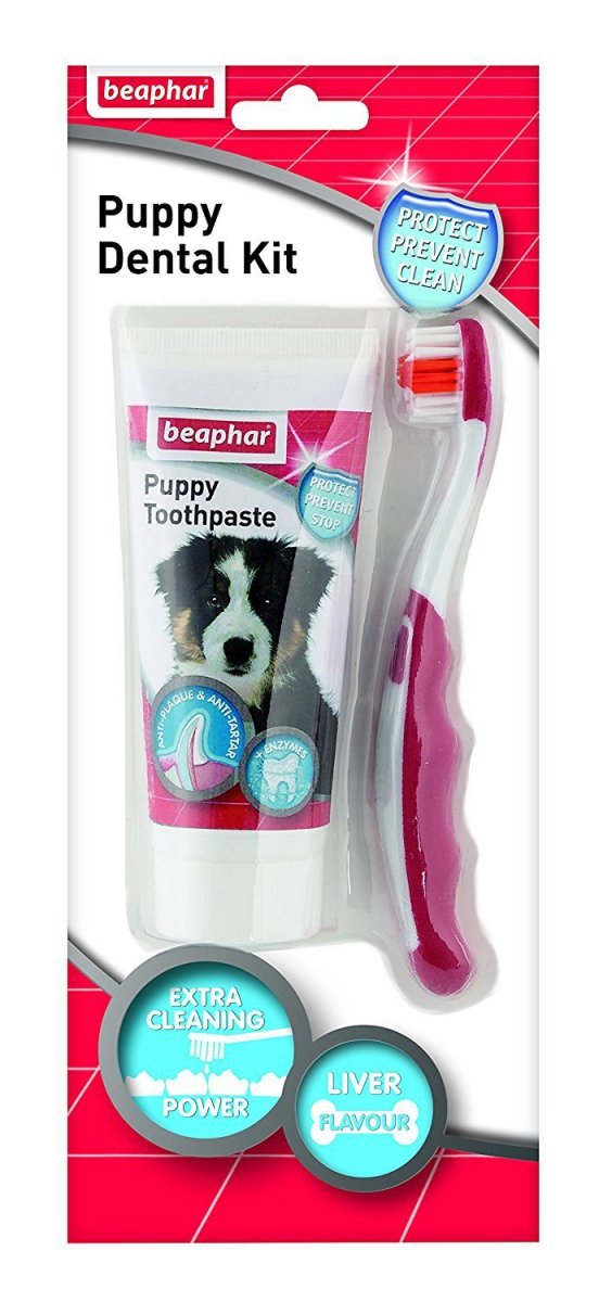 Beaphar 12476 Puppy Dental Kit 50g